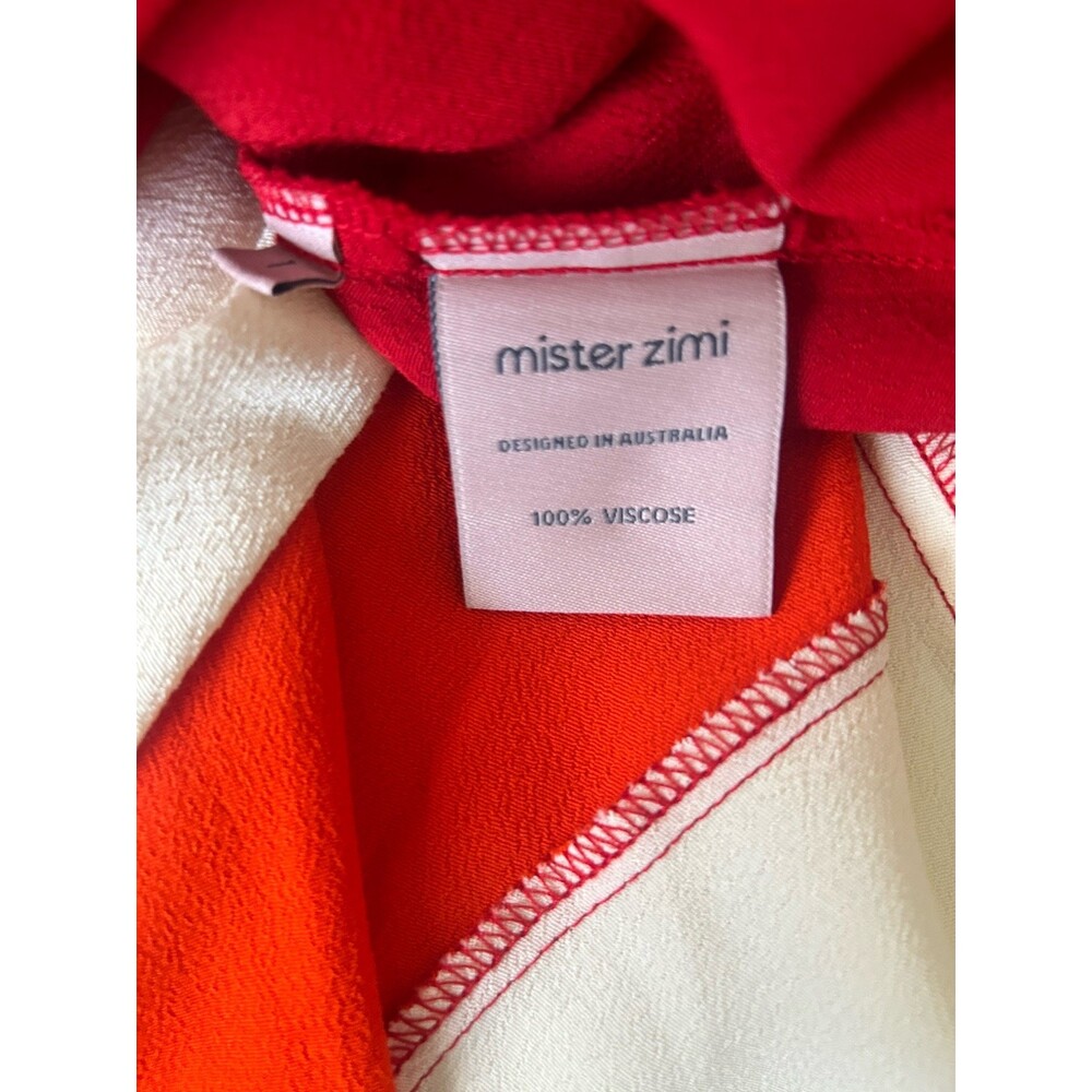 Mister Zimi Women's Maxi Summer Dress 100% Viscose Size 12 - Picture 8 of 9